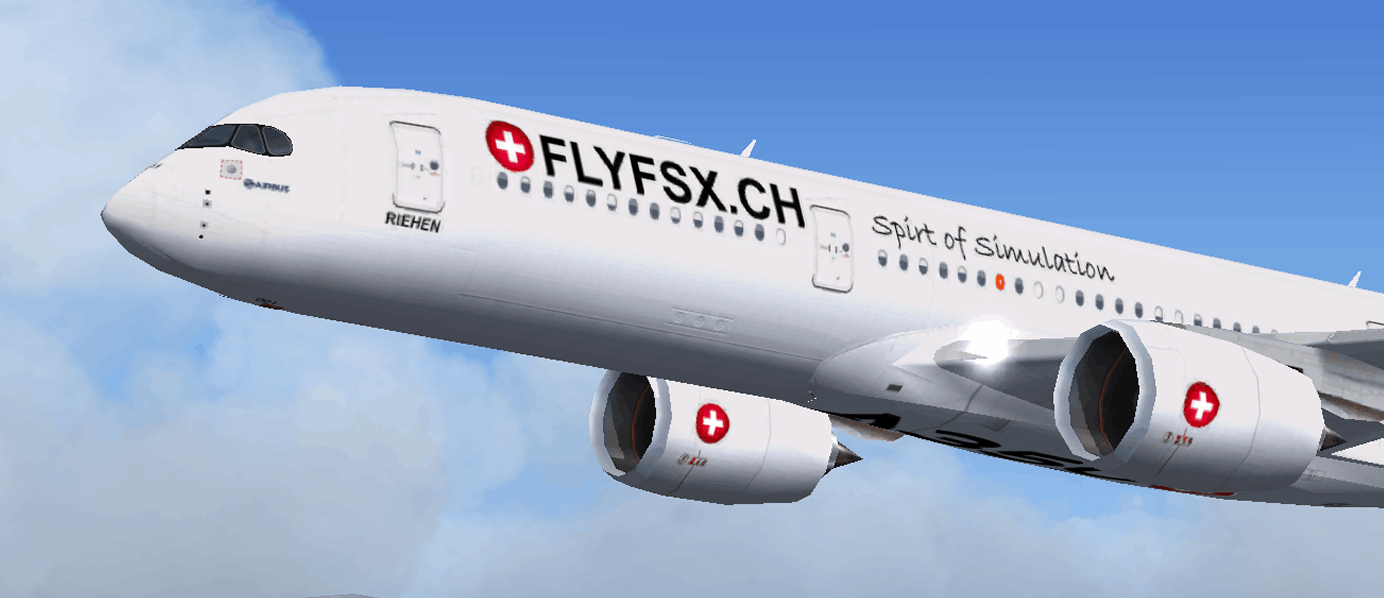 FLYFSX - Flugsimulator - Flight Simulator -  Rüchligweg 55 - 4125 Riehen - Basel - Baden - Aarau - Zürich - Schweiz - Lörrach - Freiburg - Deutschland. 